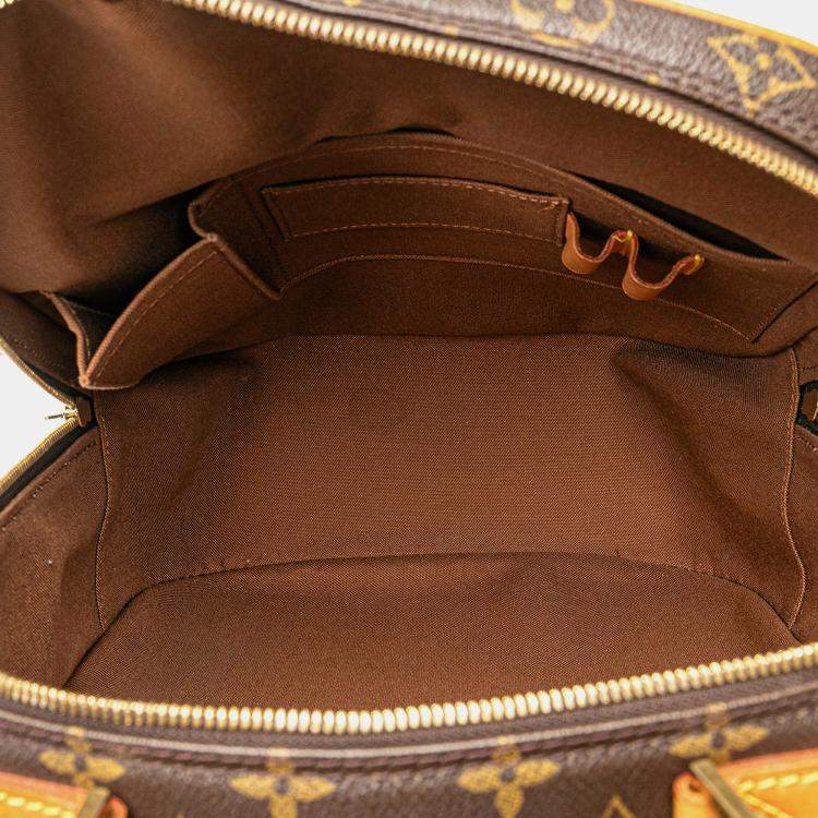 Pre Owned Louis Vuitton Brown Monogram Sac a Dos Packall