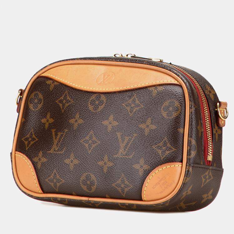 Pre Owned Louis Vuitton Brown Monogram Mini Deauville