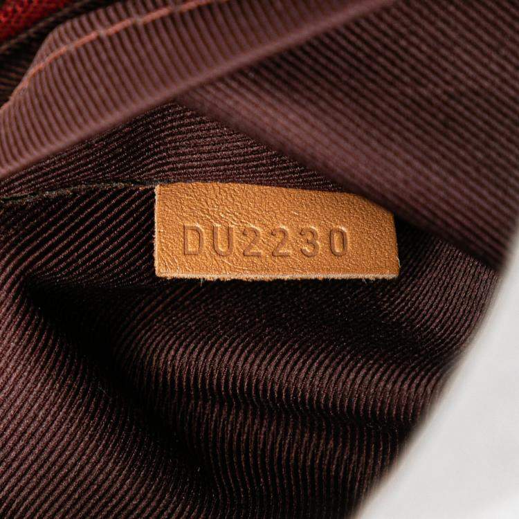 Pre Owned Louis Vuitton Brown Monogram Mini Deauville