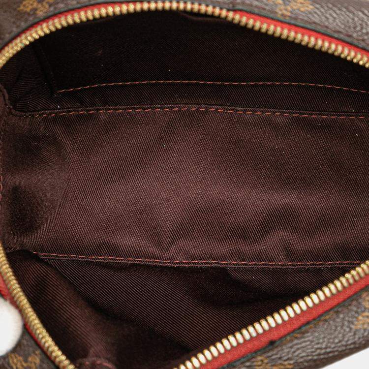 Pre Owned Louis Vuitton Brown Monogram Mini Deauville