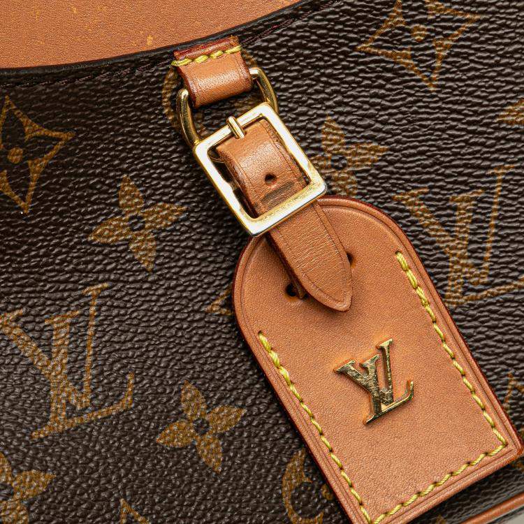 Pre Owned Louis Vuitton Brown Monogram Mini Deauville