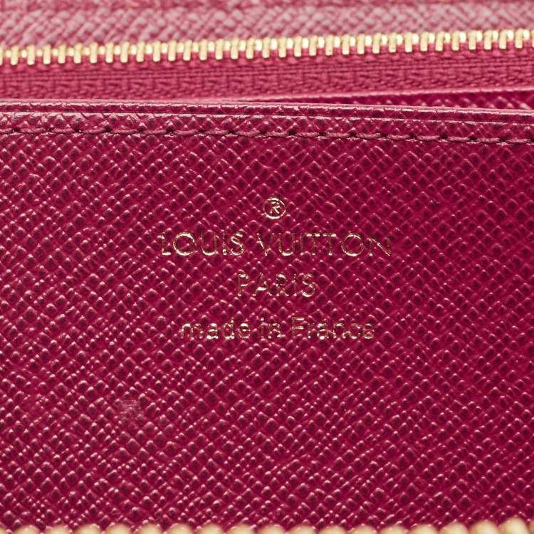 Pre Owned Louis Vuitton Monogram Canvas Zippy Wallet