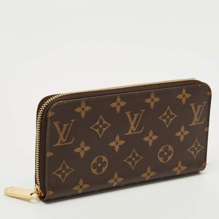 Pre Owned Louis Vuitton Monogram Canvas Zippy Wallet