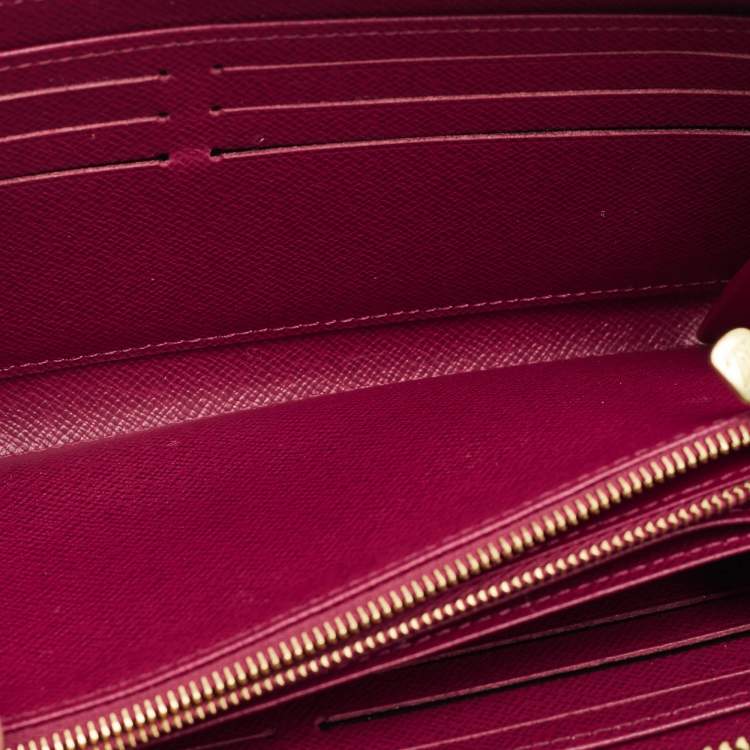 Pre Owned Louis Vuitton Monogram Canvas Zippy Wallet