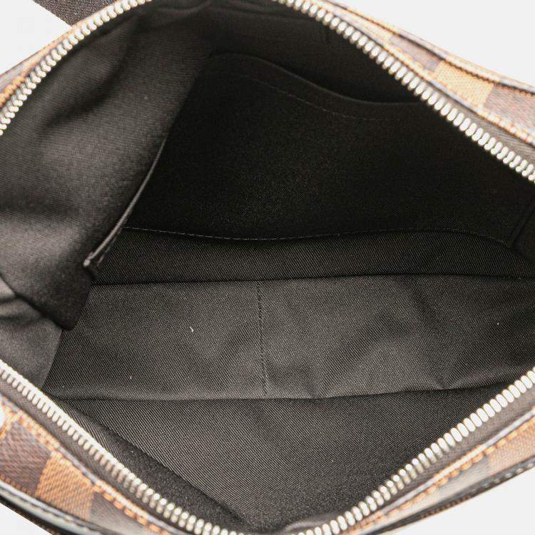 Pre Owned Louis Vuitton Brown Damier Ebene Jake PM