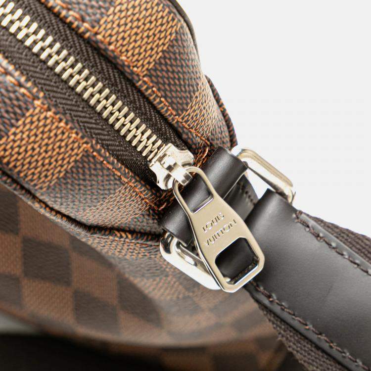 Pre Owned Louis Vuitton Brown Damier Ebene Jake PM
