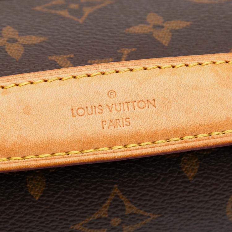 Pre Owned Louis Vuitton Brown Monogram Pochette Metis
