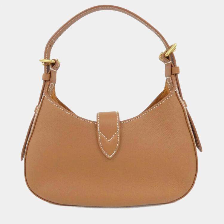 Pre Owned Louis Vuitton Lowkey Cognac Leather Shoulder Bag