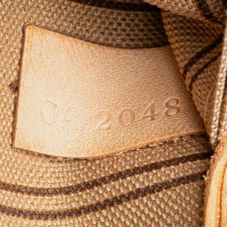 Pre Owned Louis Vuitton Brown Monogram Neverfull MM