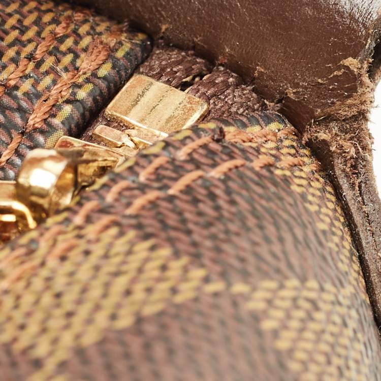 Pre Owned Louis Vuitton Damier Ebene Canvas Icare Business Bag