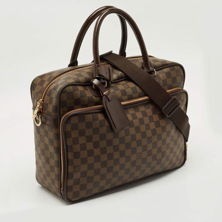 Pre Owned Louis Vuitton Damier Ebene Canvas Icare Business Bag