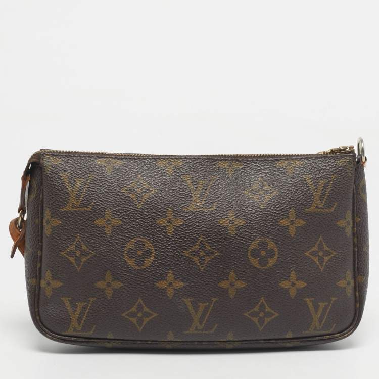 Pre Owned Louis Vuitton Monogram Canvas Pochette Accessoires Bag