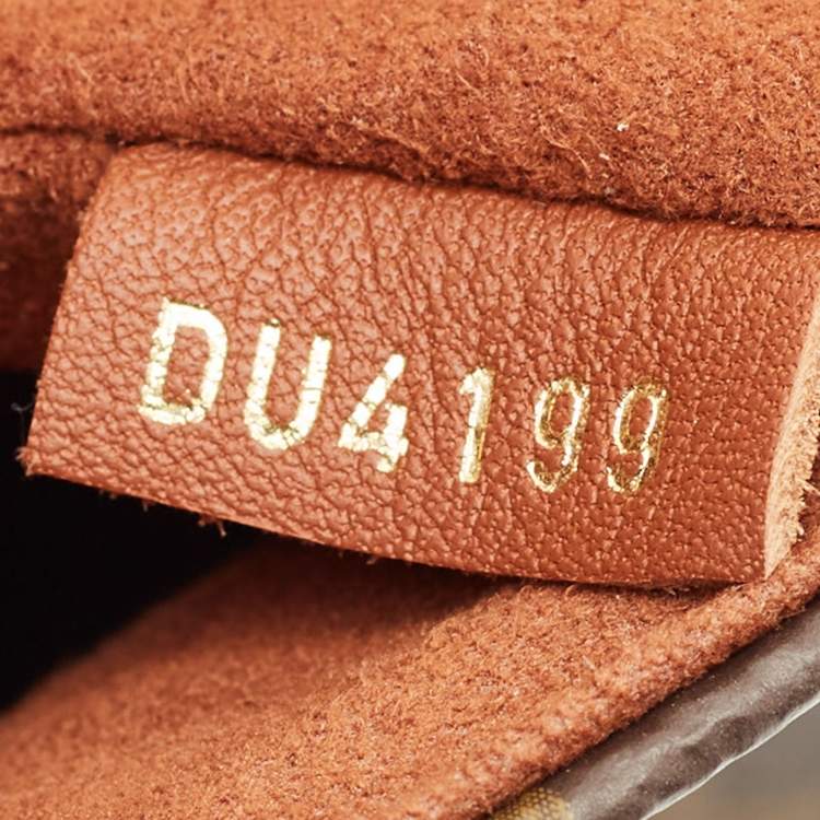 Pre Owned Louis Vuitton Caramel Monogram Canvas Locky BB Bag 