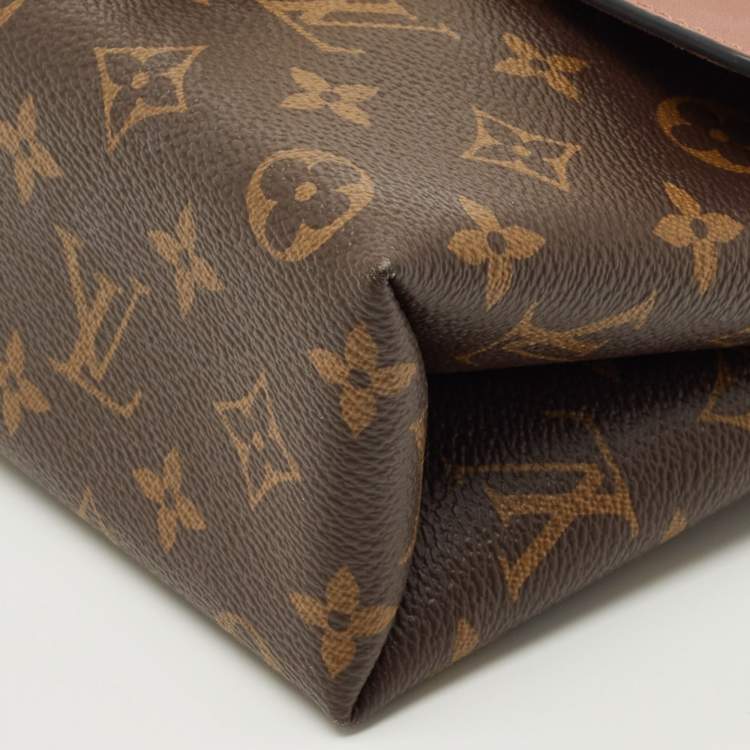 Pre Owned Louis Vuitton Caramel Monogram Canvas Locky BB Bag 