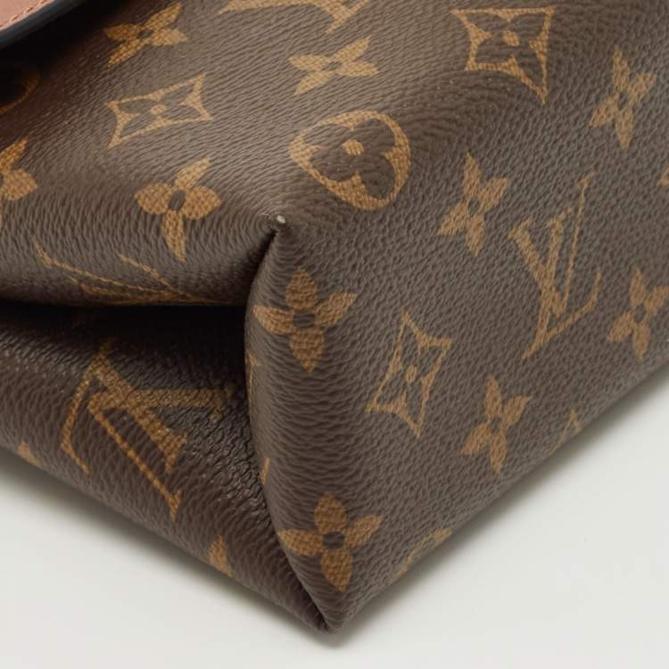 Pre Owned Louis Vuitton Caramel Monogram Canvas Locky BB Bag 