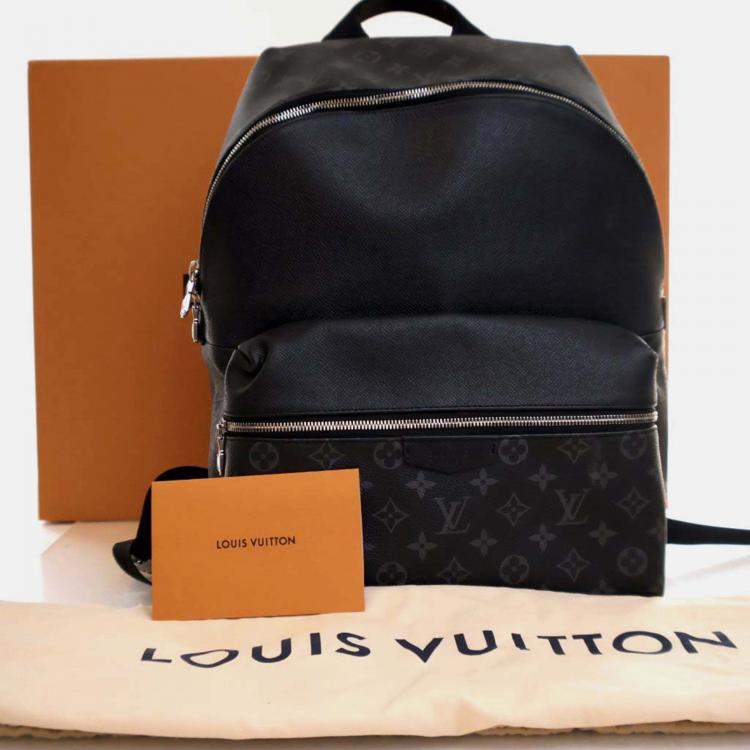 Pre Owned Louis Vuitton Discovery Backpack PM Monogram Eclipse Canvas Backpack