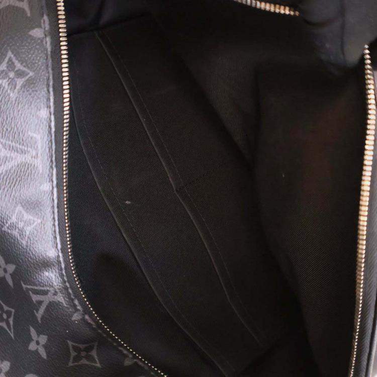 Pre Owned Louis Vuitton Discovery Backpack PM Monogram Eclipse Canvas Backpack