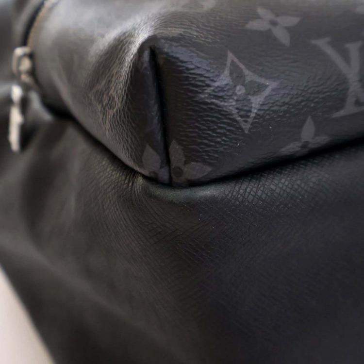 Pre Owned Louis Vuitton Discovery Backpack PM Monogram Eclipse Canvas Backpack