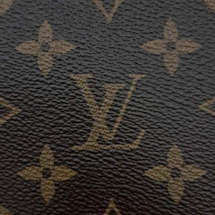 Pre Owned Louis Vuitton Loop Brown Coated Canvas Hobo Bag