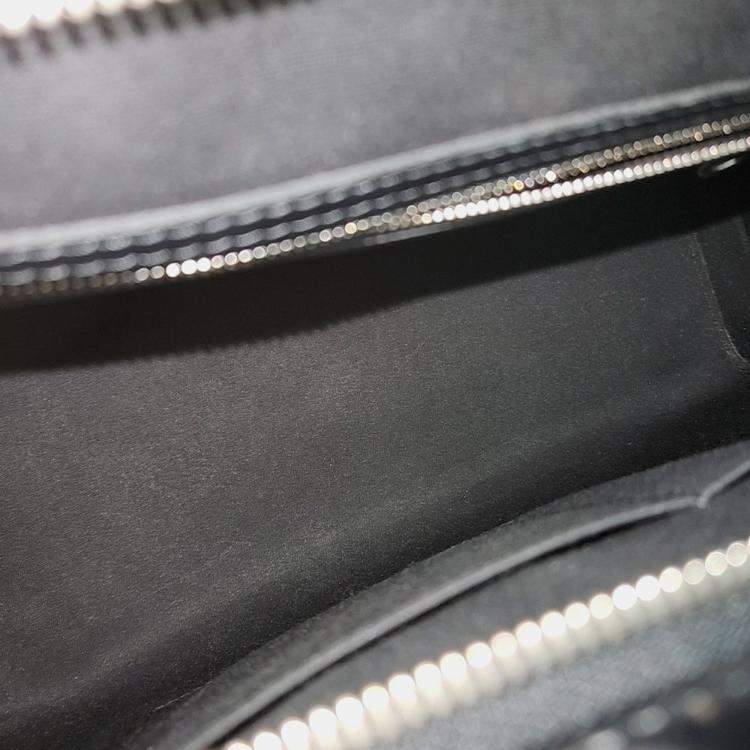 Pre Owned Louis Vuitton Black Leather Epi Brea MM