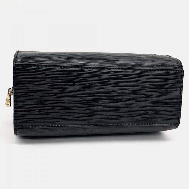 Pre Owned Louis Vuitton Black Epi Leather Pont Neuf