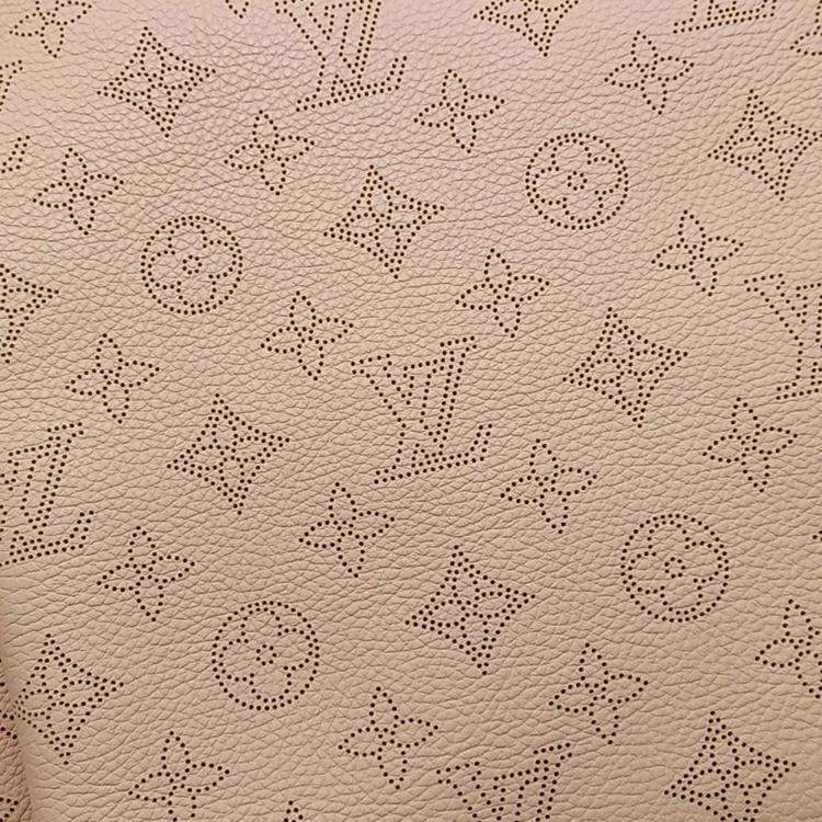 Pre Owned Louis Vuitton Pink Leather Mahina Babylon PM