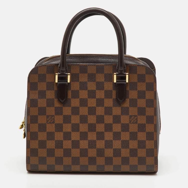 Pre Owned Louis Vuitton Damier Ebene Canvas Triana Bag