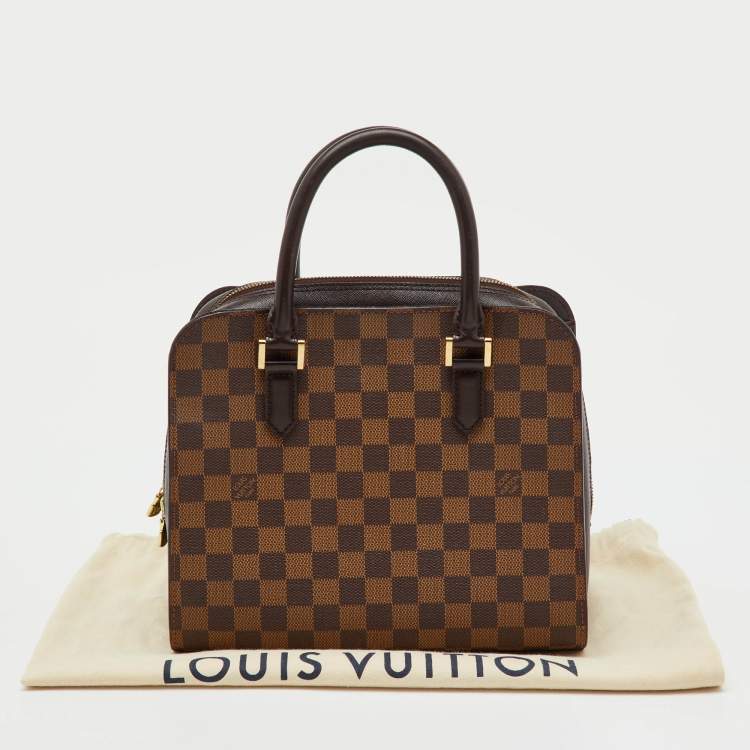 Pre Owned Louis Vuitton Damier Ebene Canvas Triana Bag