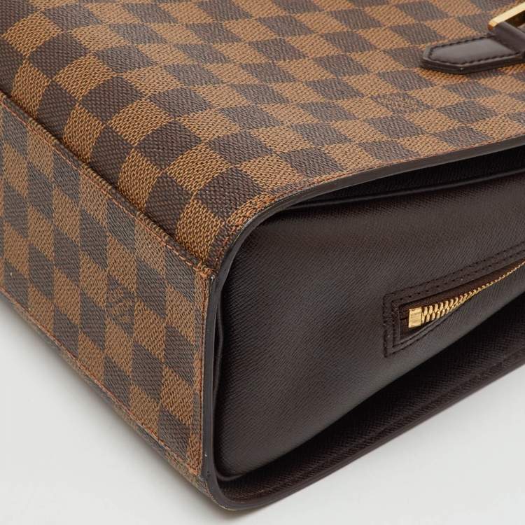 Pre Owned Louis Vuitton Damier Ebene Canvas Triana Bag