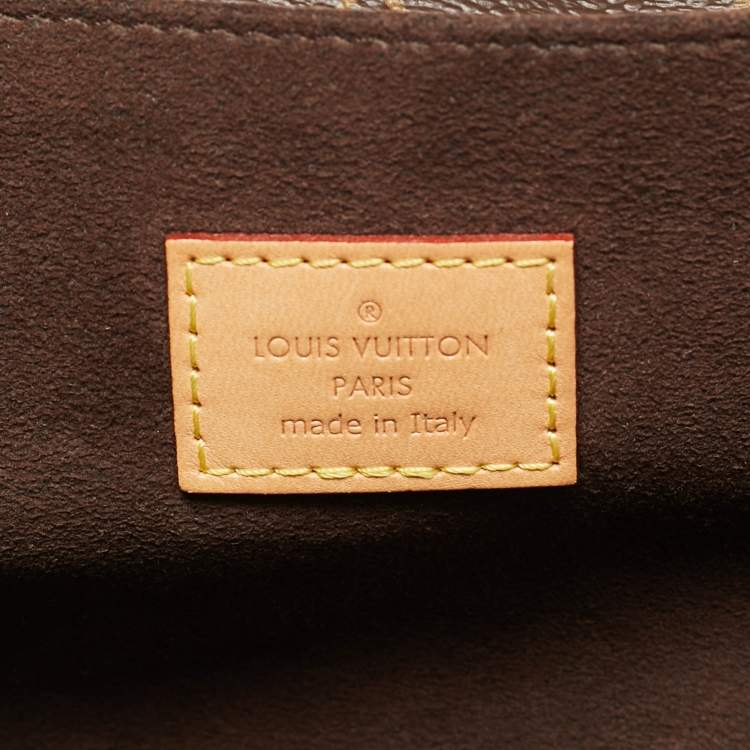 Pre Owned Louis Vuitton Monogram Canvas Pochette Metis Bag