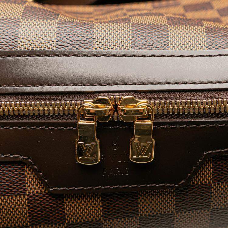 Pre Owned Louis Vuitton Brown Damier Ebene Eole 50