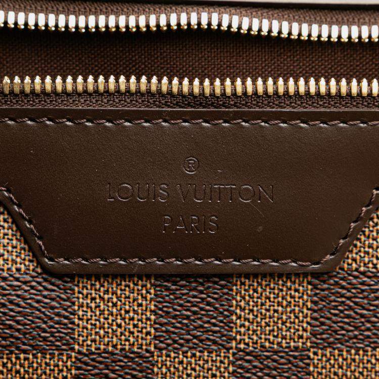 Pre Owned Louis Vuitton Brown Damier Ebene Eole 50