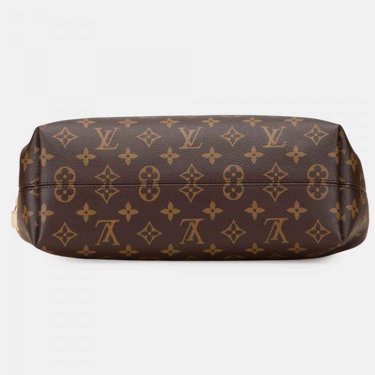 Pre Owned Louis Vuitton Brown Monogram Graceful PM