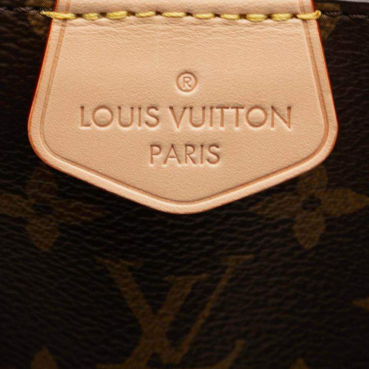 Pre Owned Louis Vuitton Brown Monogram Graceful PM
