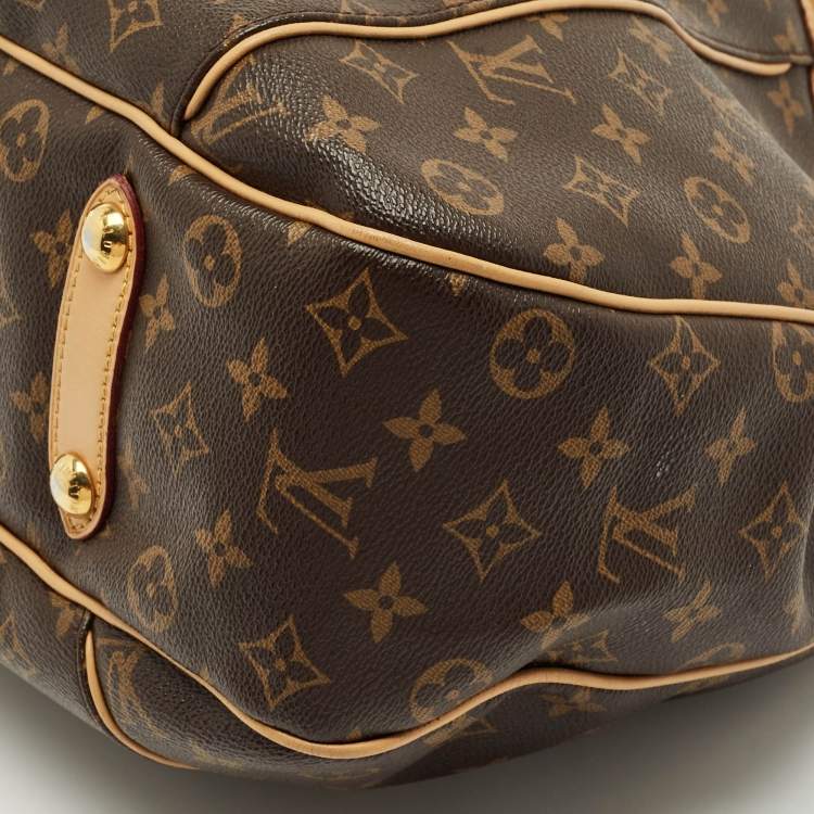 Pre Owned Louis Vuitton Monogram Canvas Galliera PM Bag