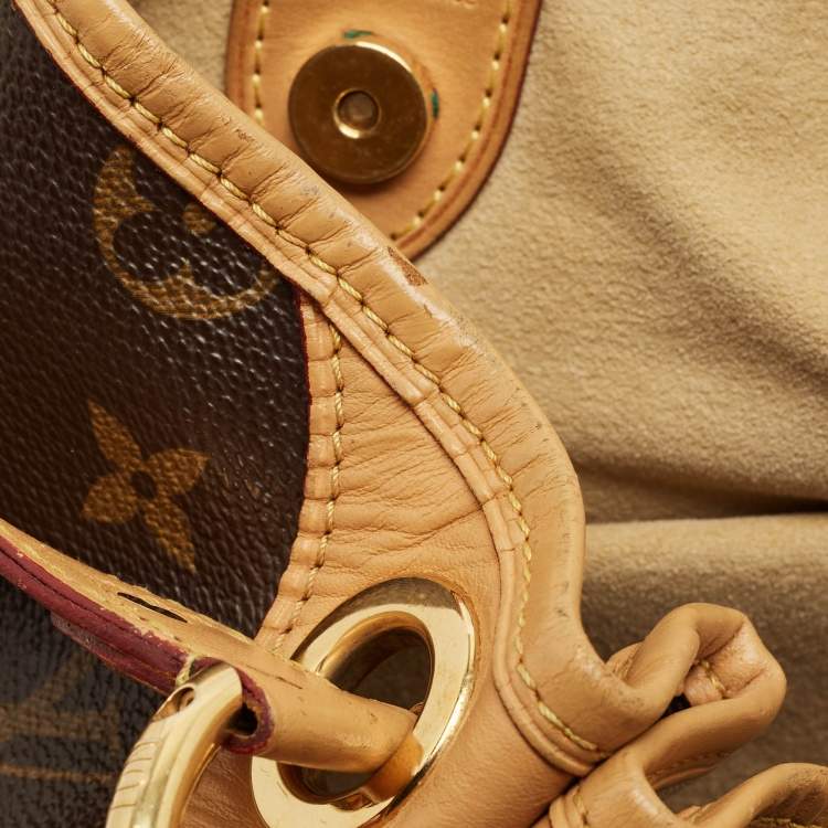Pre Owned Louis Vuitton Monogram Canvas Galliera PM Bag
