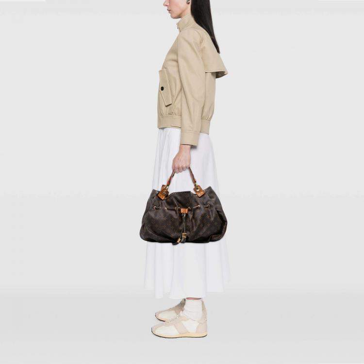 Pre Owned Louis Vuitton Brown Monogram Irene