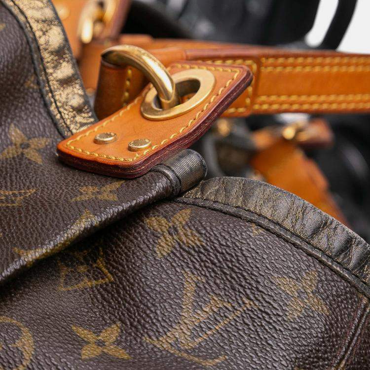 Pre Owned Louis Vuitton Brown Monogram Irene