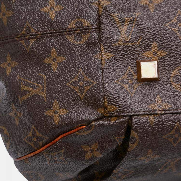 Pre Owned Louis Vuitton Brown Monogram Irene