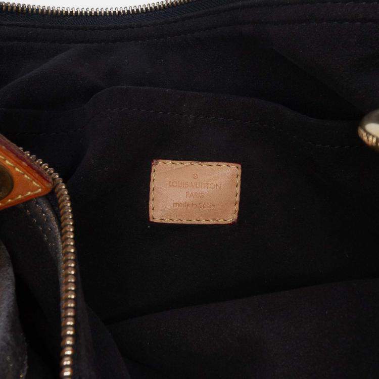 Pre Owned Louis Vuitton Brown Monogram Irene