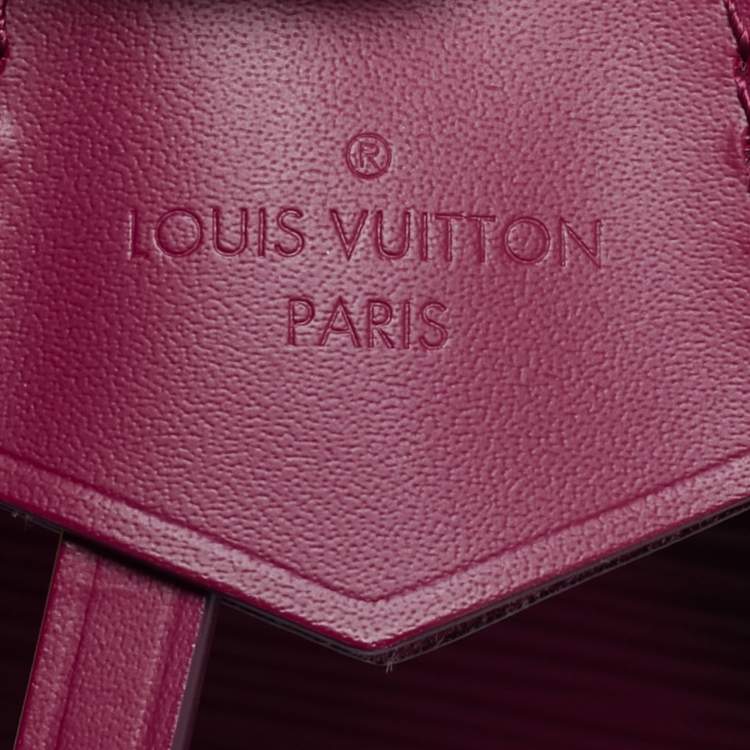 Pre Owned Louis Vuitton Grenade Epi Leather Alma PM Bag