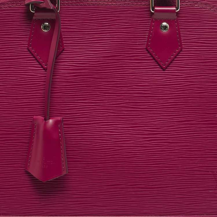 Pre Owned Louis Vuitton Grenade Epi Leather Alma PM Bag