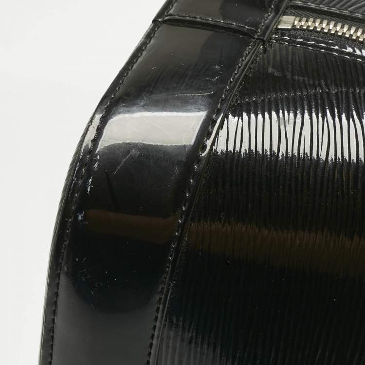 Pre Owned Louis Vuitton Black Electric Epi Leather Alma GM Bag