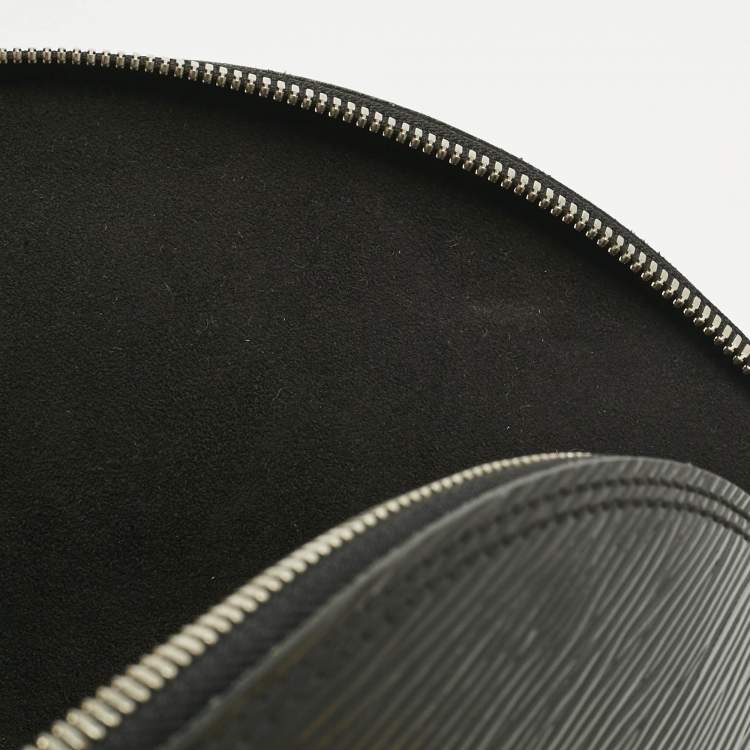 Pre Owned Louis Vuitton Black Electric Epi Leather Alma GM Bag