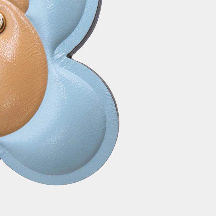 Pre Owned Louis Vuitton Nano Noe Azur Brown Monogram Canvas Shoulder Bag