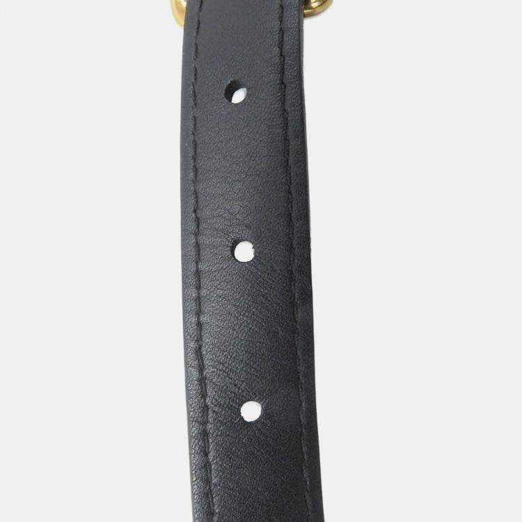 Pre Owned Louis Vuitton New Wave Noir Calfskin Bumbag