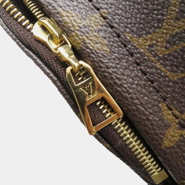 Pre Owned Louis Vuitton Palm Springs Mini Noir Monogram Canvas Backpack