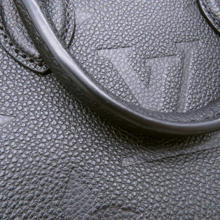 Pre Owned Louis Vuitton Onthego BB Noir Monogram Empreinte Leather Tote Bag