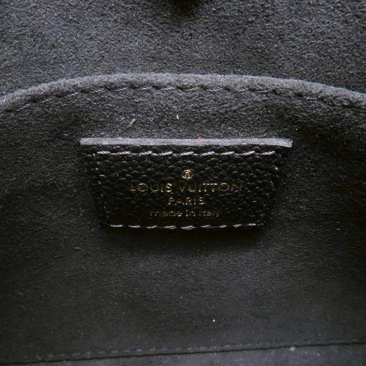 Pre Owned Louis Vuitton Onthego BB Noir Monogram Empreinte Leather Tote Bag