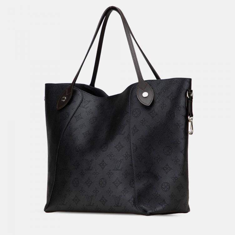 Pre Owned Louis Vuitton Black Monogram Mahina Hina MM